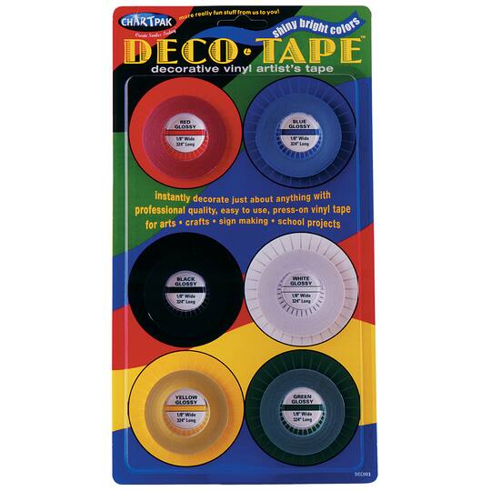 Find The Chartpak Vinyl Decorative Tape 6ct At Michaels